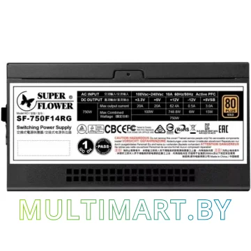 Блок питания Super Flower Leadex III Gold ARGB 750W SF-750F14RG картинка 5